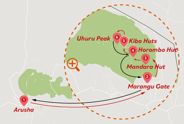 9 Days Tanzania: Kilimanjaro Trek – Marangu Route