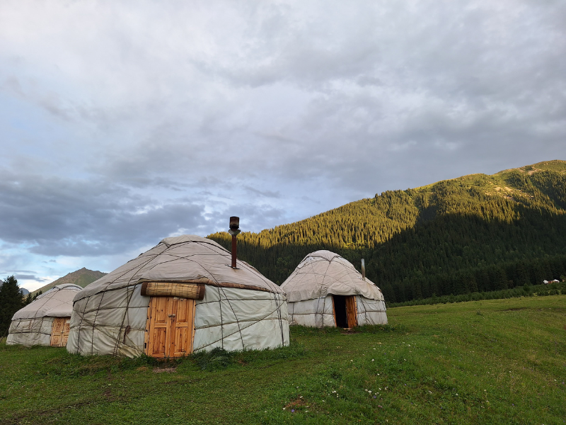 yurt stays in Kyrgyzstan